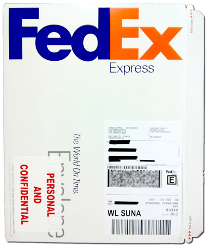 Fedex Envelope Label Placement Labels Database | My XXX Hot Girl