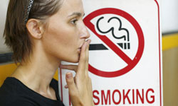 Smoking banned in public